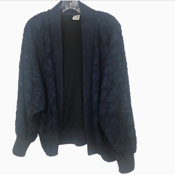 ANTHROPOLOGIE AKEMI + KIN BRUSHED LACE SWEATER - Picture 4 of 7